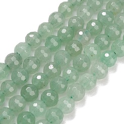 Естественный зеленый авантюрин бисер нитей&nbsp;G-C280-B20-6mm