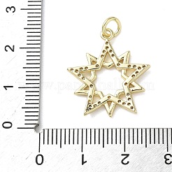 Латунные микро проложить кубического циркония подвески&nbsp;LS-KK-L248-07G-02