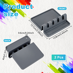 Support de rangement pour ustensiles de cuisine en silicone&nbsp;AJEW-WH0248-729