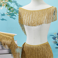 Кружевная лента из полиэстера с кисточками&nbsp;OCOR-FG0002-45A