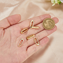 6 шт. латунные пружинные кольца-затворы&nbsp;KK-HS0015-08