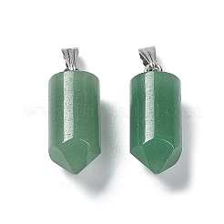 Natürlichen grünen Aventurin wies Anhänger&nbsp;G-E596-02P-03