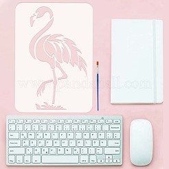 Ausgehöhlte Zeichen- und Malschablonen aus Kunststoff&nbsp;DIY-WH0396-953