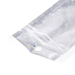 Блестящая голографическая звезда пластиковая упаковка инь-ян пакеты с застежкой-молнией&nbsp;OPP-N002-02J