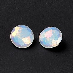 Cabochons en strass en verre k9 élétroplaqués de style ab léger&nbsp;RGLA-J036-A-LA2