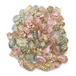 60 г 3 цвета прозрачные акриловые бусины&nbsp;MACR-FP0001-15