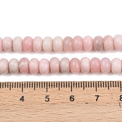 Натуральный розовый опал бусы пряди&nbsp;G-L647-D13-4x6mm-01