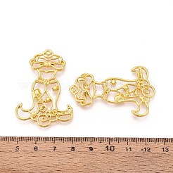 Сплав открытая задняя рамка большие подвески&nbsp;PALLOY-CJC0004-14G