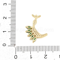 Латунные микро проложить кубического циркония подвески&nbsp;KK-Z151-15G-01