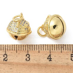 Colgante micropavé cubic zirconia de latón&nbsp;KK-K298-33G