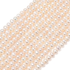 Fili di perle di perle d'acqua dolce coltivate naturali&nbsp;PA-CBABE82-05
