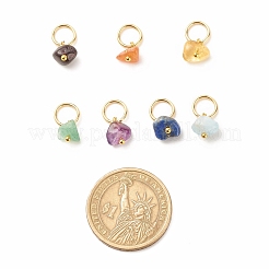 7 шт. 7 стиля подвески из натурального камня&nbsp;PALLOY-JF01485-01