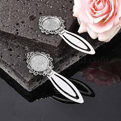 Тибетском стиле сеттинги закладки кабошон&nbsp;X-TIBE-S157-AS-NR