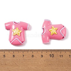 Cabochons décodés en résine opaque thème bébé&nbsp;CRES-O007-02D