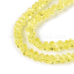 Chapelets de perles en verre transparente  &nbsp;GLAA-N018-3mm-03