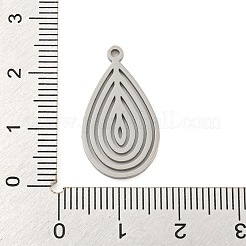 Pendenti in acciaio inossidabile 304 anti-ossidazione&nbsp;LS-STAS-Z076-03P