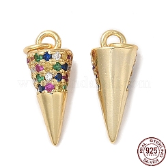 925 стерлинговый серебристый микроформованный кубический цирконий&nbsp;STER-I010-12G