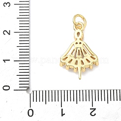 Латунные микро проложить кубического циркония подвески&nbsp;KK-H539-05G