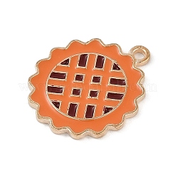 Подвески из сплава с эмалью на тему Дня благодарения&nbsp;ENAM-D064-03G