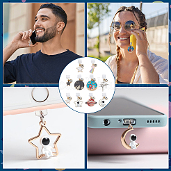 10шт пластиковые мобильные пылезащитные заглушки&nbsp;HJEW-FG00013