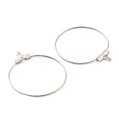 Подвеска-серьга-обруч с железным кольцом&nbsp;IFIN-E025-02P