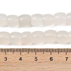 Серые натуральные бусины из агата &nbsp;G-C258-01