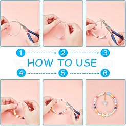 DIY Kinder elastischen Schmuck Set Kits&nbsp;DIY-NB0004-13