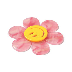 Двухцветные акриловые большие подвески&nbsp;OACR-B008-D03