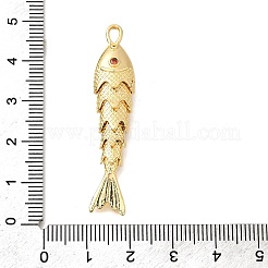 Латунные микро проложить кубического циркония подвески&nbsp;X-KK-Z125-06G-02