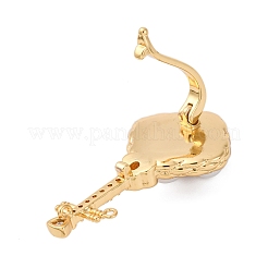 Латуни Twister застежками&nbsp;KK-A256-03G