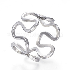 Кольца из нержавеющей стали марки 304&nbsp;RJEW-G081-29P