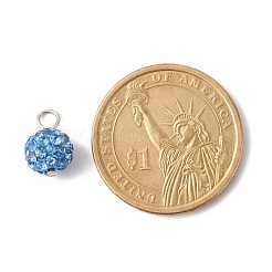 Полимерная глина стразами подвески&nbsp;PALLOY-JF01329