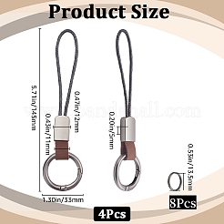 Portachiavi in pelle&nbsp;KEYC-WH20004-05A