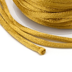 Cordons en nylon satiné à queue de rat&nbsp;NWIR-L006-2mm-18