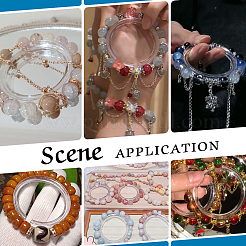 20шт акриловые подставки для браслетов&nbsp;BDIS-PH0001-08