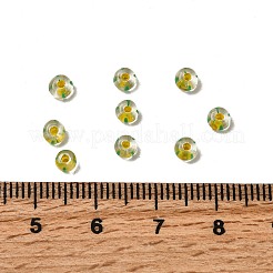 Прозрачные полосатые стеклянные бусины&nbsp;GLAA-NH0001-06H