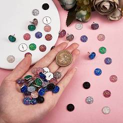 110 pièces cabochons en résine 11 couleurs&nbsp;DIY-SZ0002-17