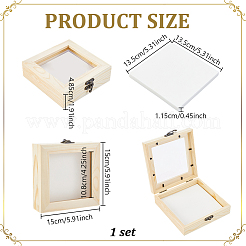 1 vitrina de madera para almacenamiento&nbsp;CON-GA0001-42