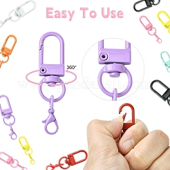 8 шт. Поворотные застежки из сплава&nbsp;KEYC-YW00195