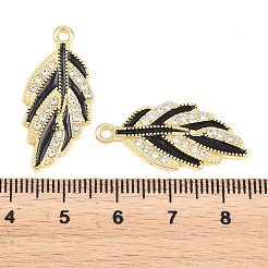 Pendentifs en alliage émaillé noir&nbsp;FIND-C095-03G