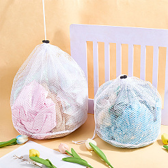 2 шт. 2 стиля полиэстеровые мешки для белья с завязкой&nbsp;ABAG-CP0001-20