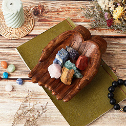 Деревянные украшения для рук Будды&nbsp;AJEW-WH0304-38