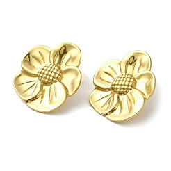 Pendientes de acero inoxidable 304 para mujer&nbsp;EJEW-U001-01G-02