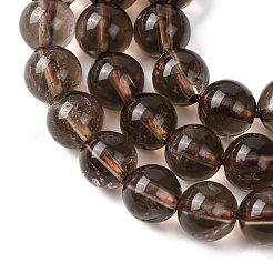 Природный дымчатый кварц нитей бисера&nbsp;G-G735-28-8mm