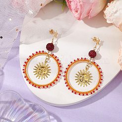 Boucles d'oreilles à clous en acier inoxydable 201&nbsp;EJEW-MZ00211