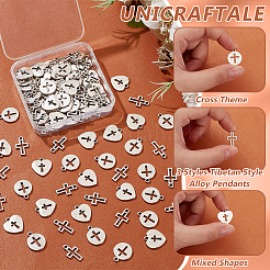 120 pz 3 stili pendenti in lega di stile tibetano&nbsp;FIND-UN0004-27