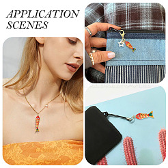 3 pièces 3 styles de pendentifs en laiton plaqué en rack&nbsp;KK-TA0008-61A
