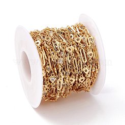 Catene a maglie in ottone fatte a mano&nbsp;CHC-C022-08G