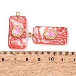 Pendentifs en résine en acier inoxydable 304&nbsp;STAS-F352-07C-04