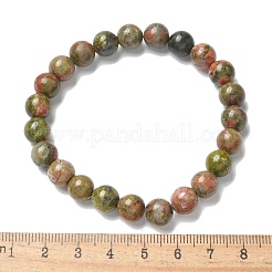 Natürliche unakite bead stretch Armbändern&nbsp;X-BJEW-K212-B-006